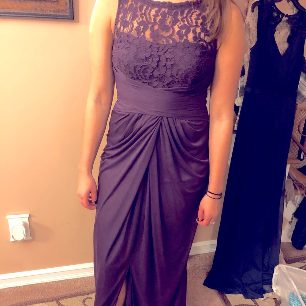 David’s Bridal, Sizes 2 & 4, Dark Purple